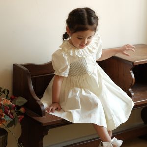 Baby Girls Handmade Smocked Dress