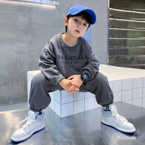 children’s outfit  sportswear boys spring and autumn two sets