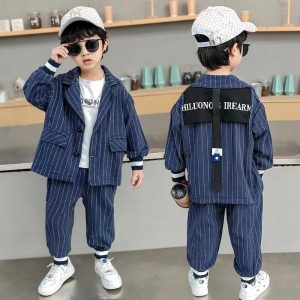 Boys’ spring suit 2022 new children’s boys’ spring and autumn foreign style suit two-piece suit Korean fashion